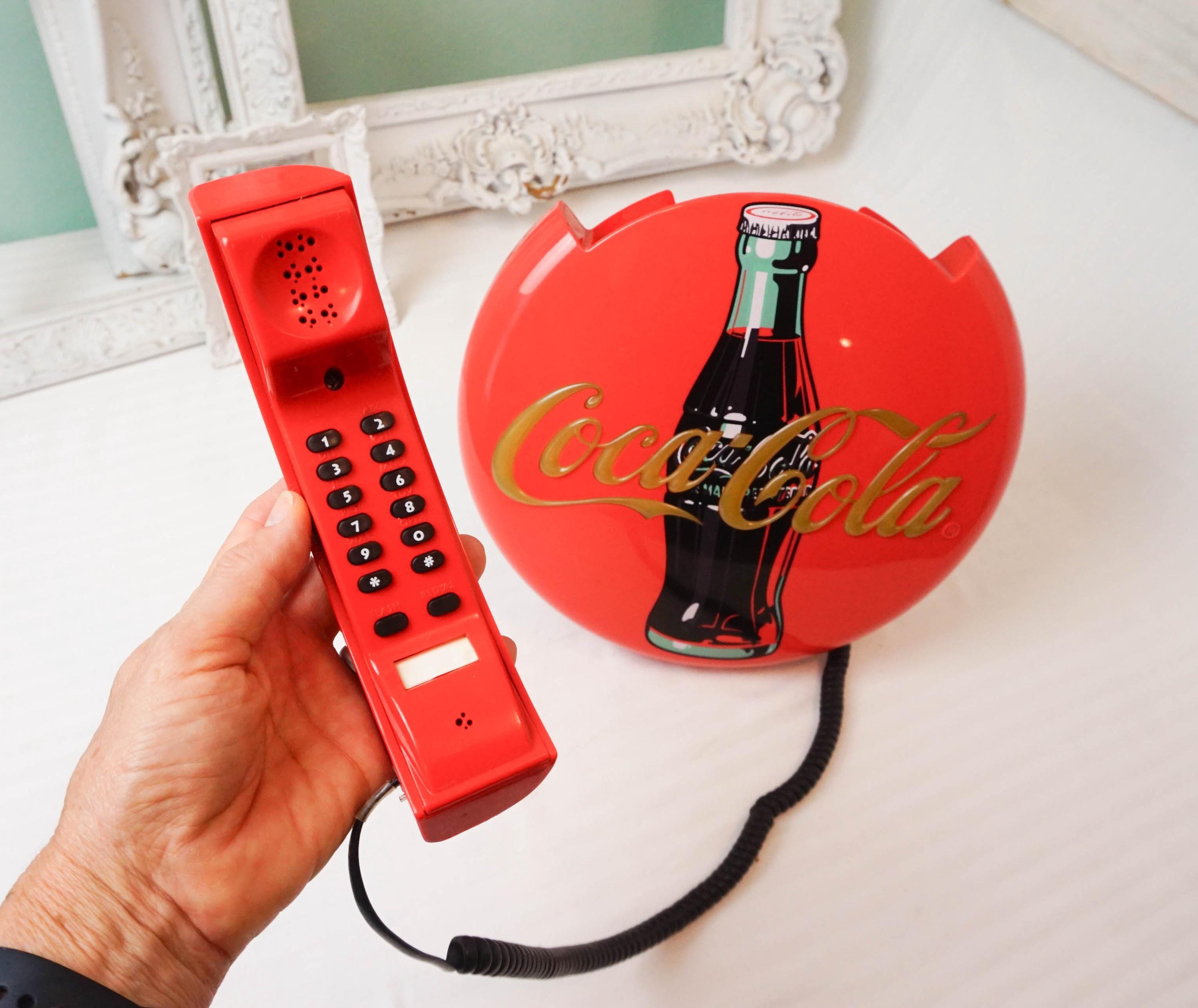 Working Coca Cola Telephone / Coke Memorabilia Souvenir