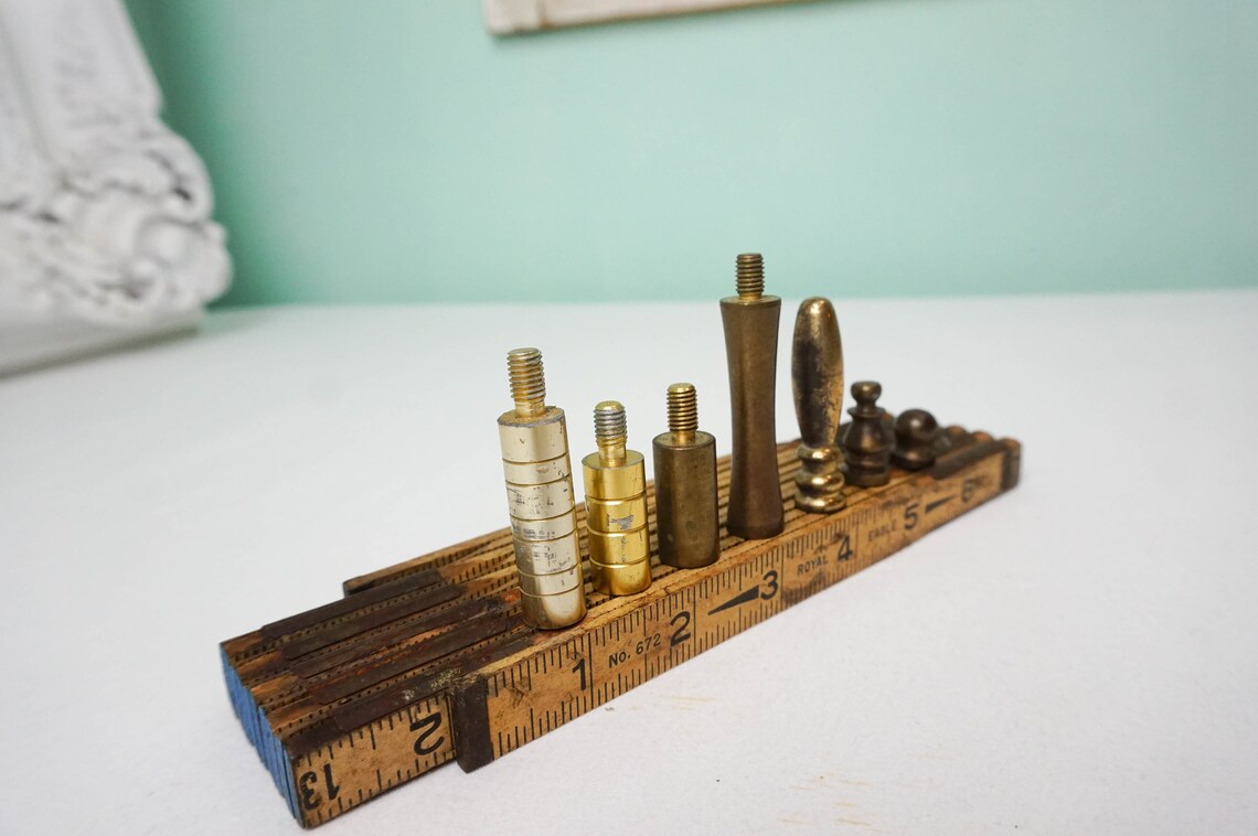 Choose ONE Lamp Harp Finial or Extender / Vintage Lamp Etsy