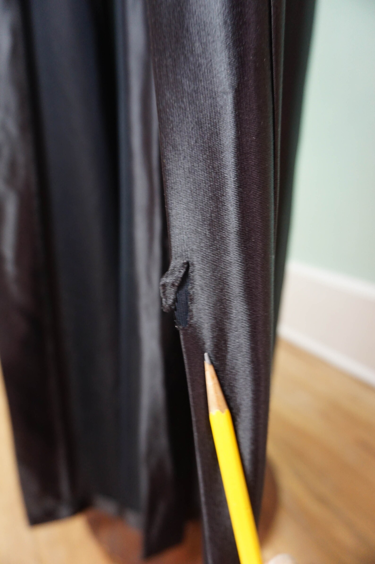 Silky Black Women's Bath Robe / Vintage Glam Satin - Etsy