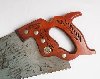 Antique 26 Hand Saw / 1950s Vintage - Etsy