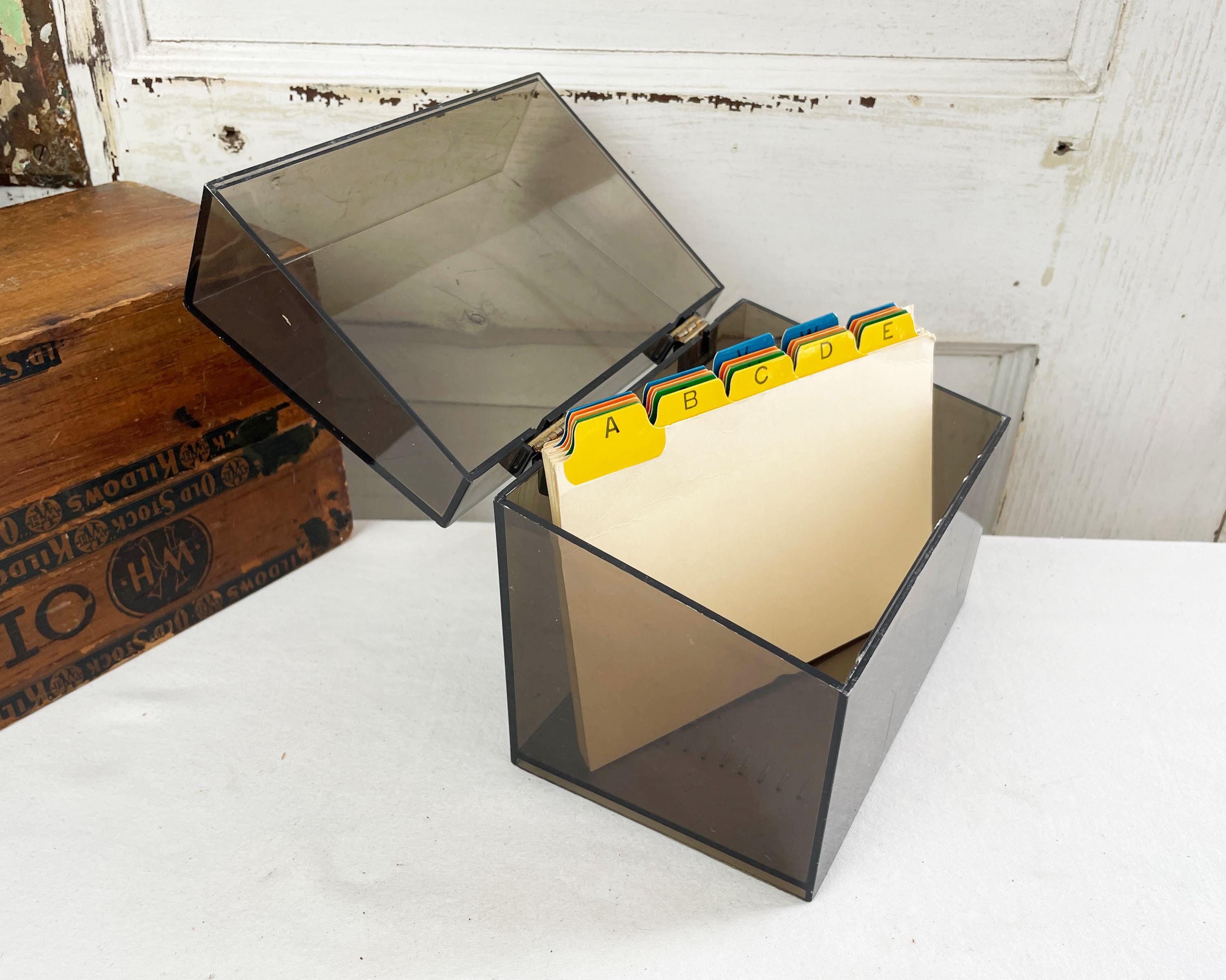 5x7 Index Card Box - Etsy