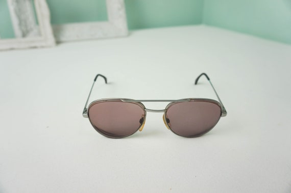 Metzler Aviator Metal Sunglass Frames / Vintage M… - image 3