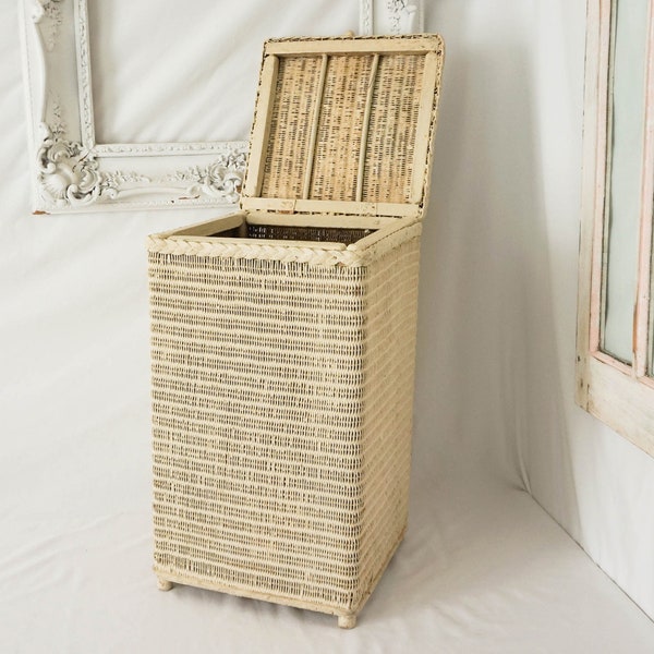 Wicker Hamper Etsy