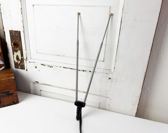Old School TV Antenna Rabbit Ears / Vintage MCM Mid Century Retro Electronics