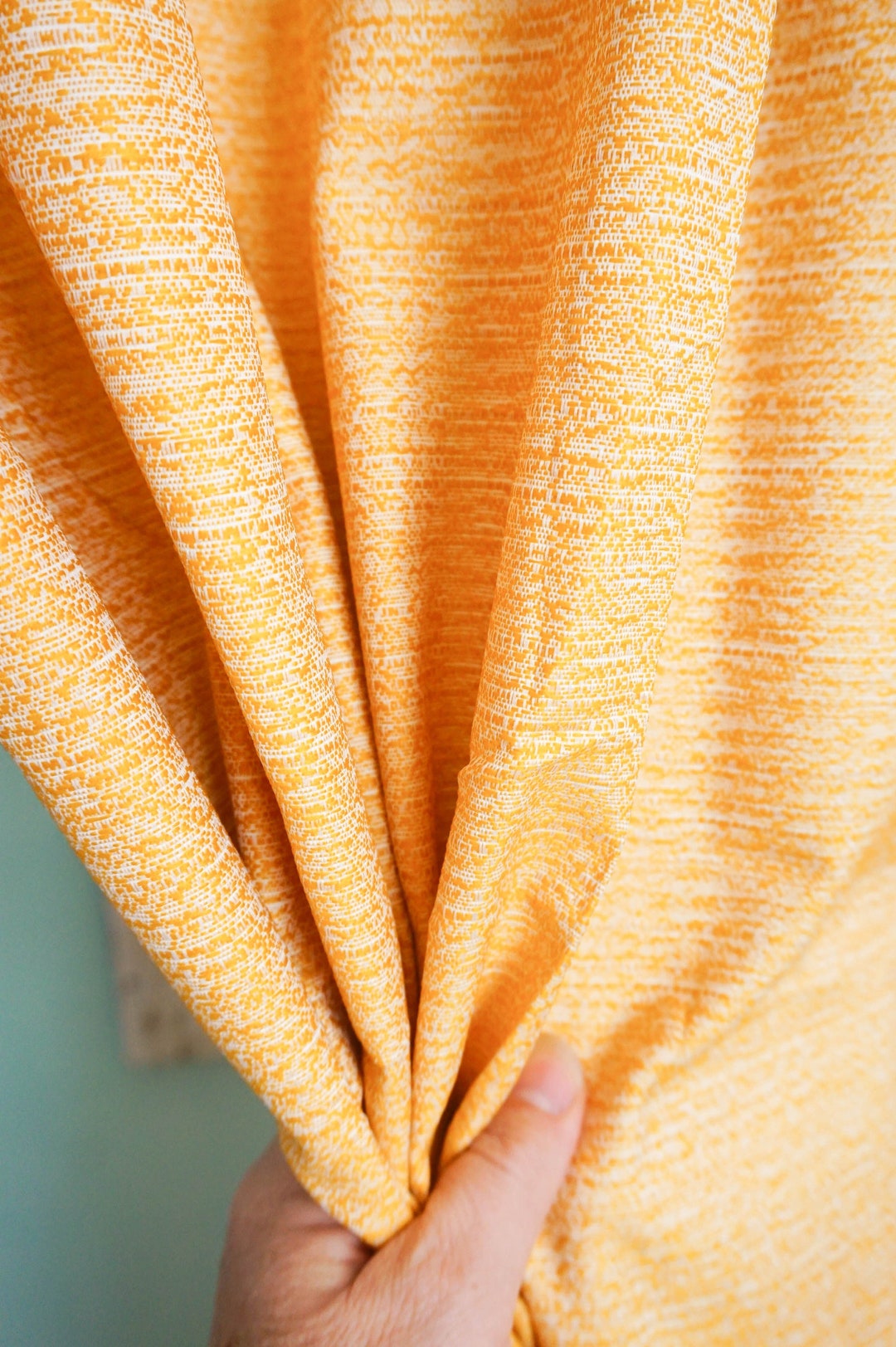 Pair of TWO Insulated Pinch Pleat Drapes 55 Long / Etsy