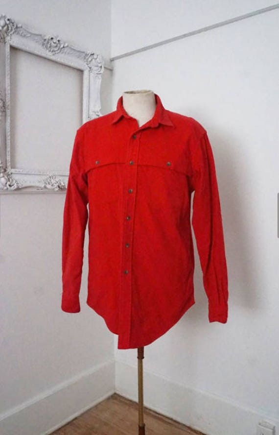 ralph lauren red flannel shirt