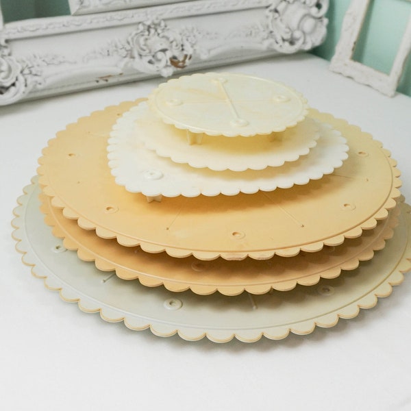 Plastic Cake Plates for Wedding Etsy