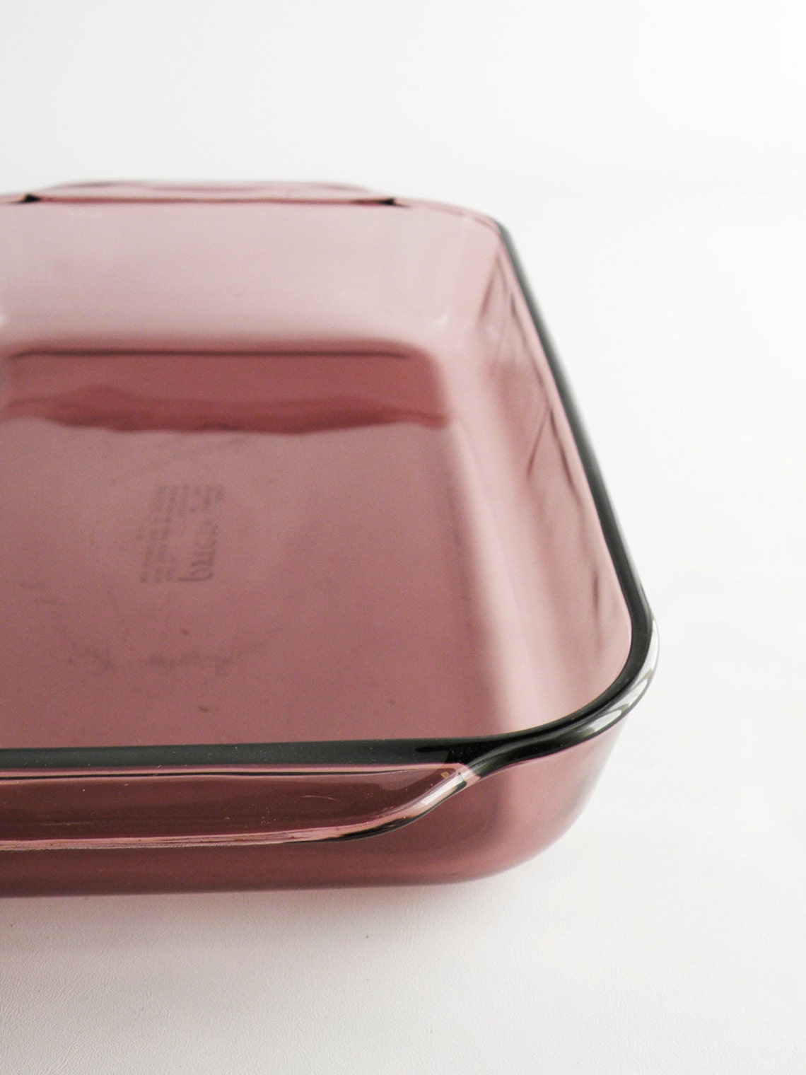Purple Pyrex Vintage Glass 9 x 13 Baking Pan Amethyst Etsy