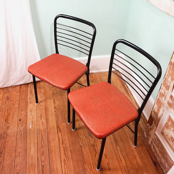 Metal Folding Chair Etsy