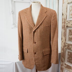 Donnegal Tweed Wool Sport Jacket / Vintage Irish Handmade