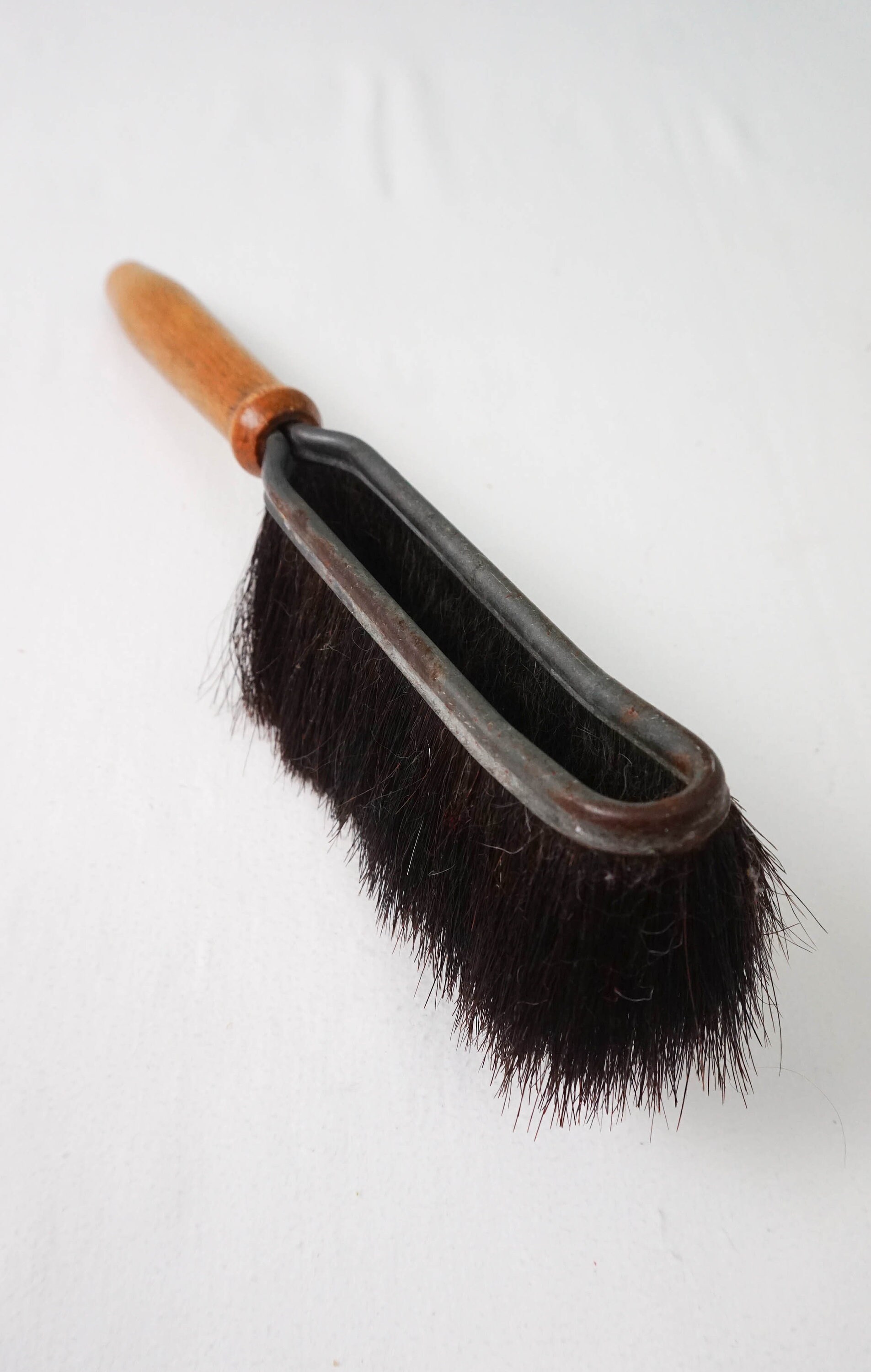 Wood and Horse Hair Brush / Vintage Grooming Cleaning Tool Etsy UK
