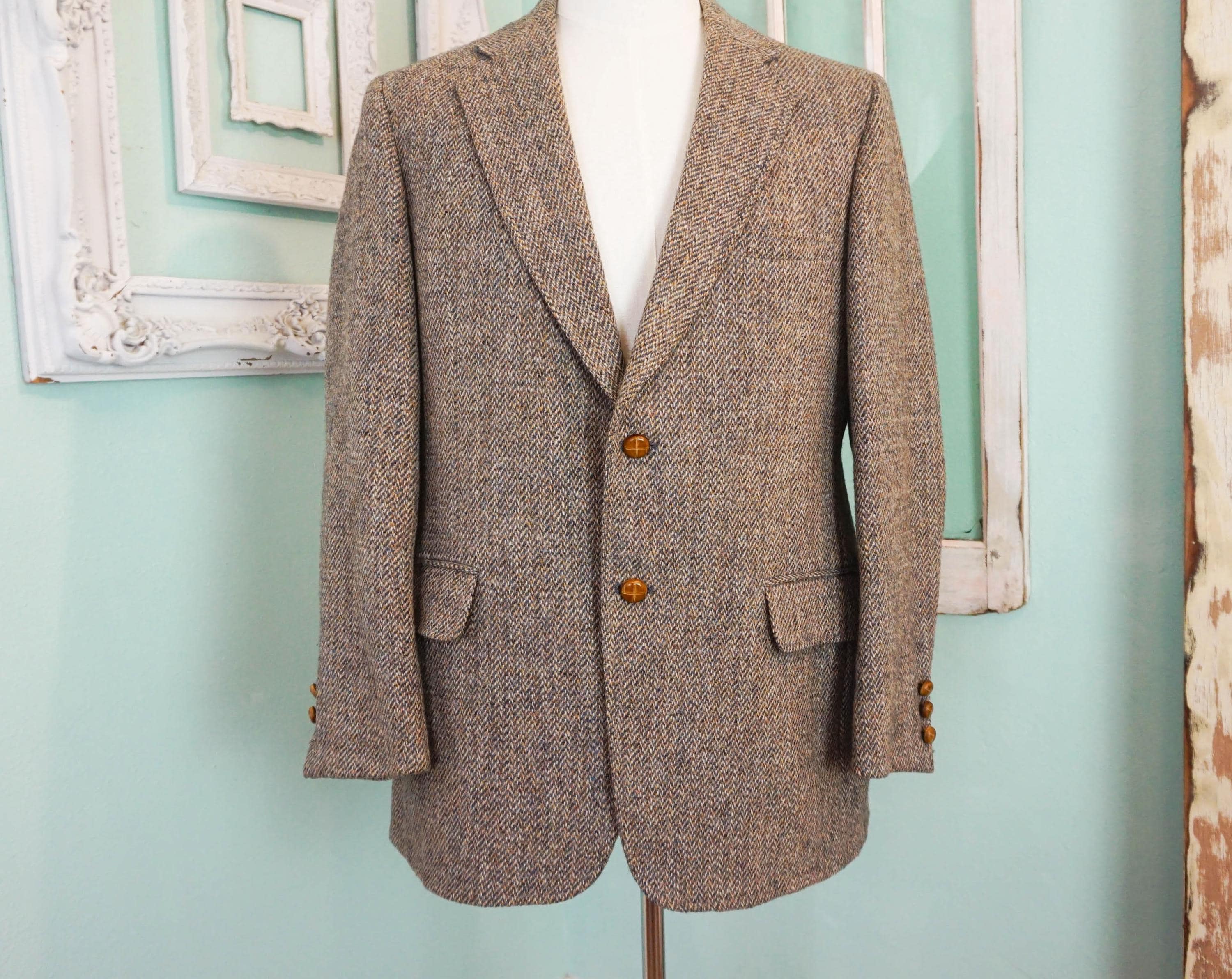 Vintage Tweed Coat - Etsy