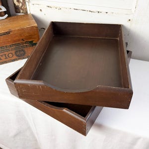 Vintage Letter Storage Box - Etsy