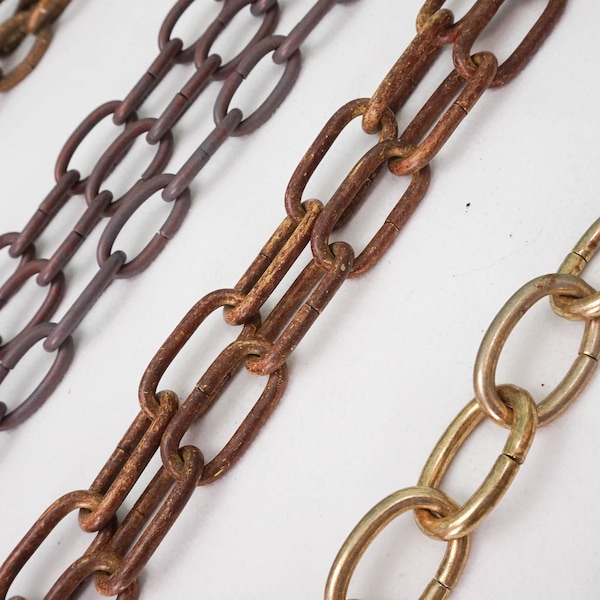 Choose a Piece of Vintage Lamp Chain / Various Lengths and Styles