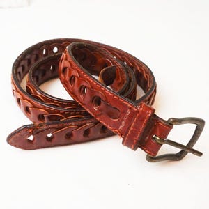 Coach Braided Belt - Etsy display picture 2