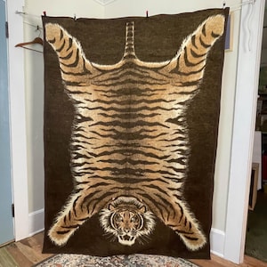 Tiger Skin Rug - Etsy