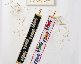 Car Race Loom Stitch Bracelet Pattern | 2 PDF Beading Tutorial (Digital Download)