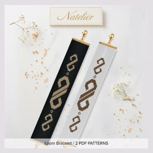Infinity Loom Stitch Bracelet Pattern | Eternity PDF Beading Tutorial (Digital Download)