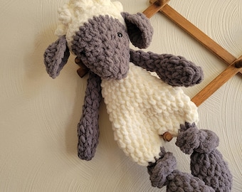 Crochet Lamb Stuffed Animal