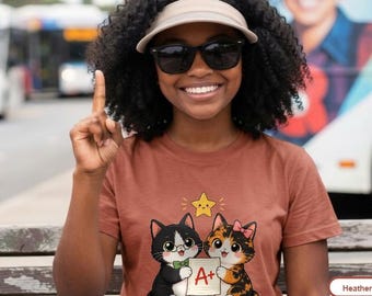 Back to school, Cute cat, book lover gift, cat shirt, persian cat, tuxedo cat shirt, persian cat shirt, grey tabby cat, book lover shirt