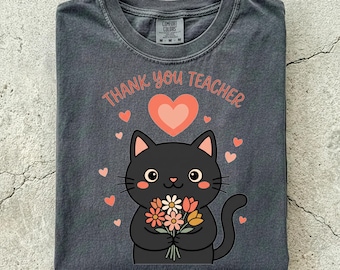 Back to school, book lover gift, cat shirt, typewriter, tortie cat, british shorthair, best cat dad ever, sphynx cat, cat, Comfort Colors