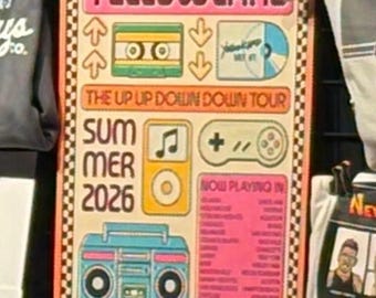 Yellowcard Tour Merch 2026 Poster