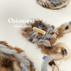 Blue Fox in the Forest | Hand-Blended Designer Yarn