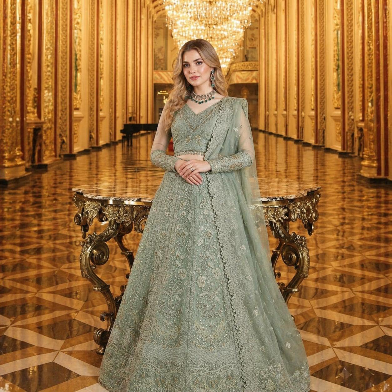Mint Green Women Wedding Dress Pakistani - Etsy Mint Green Women Wedding Dress Pakistani - Etsy