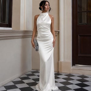 string halter neck dress Rope Details: Cutout