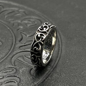 Chrome Hearts Vine Ring - Etsy