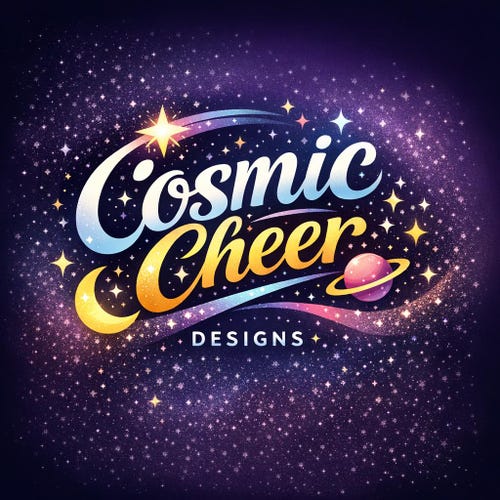 CosmicCheerDesign - Etsy