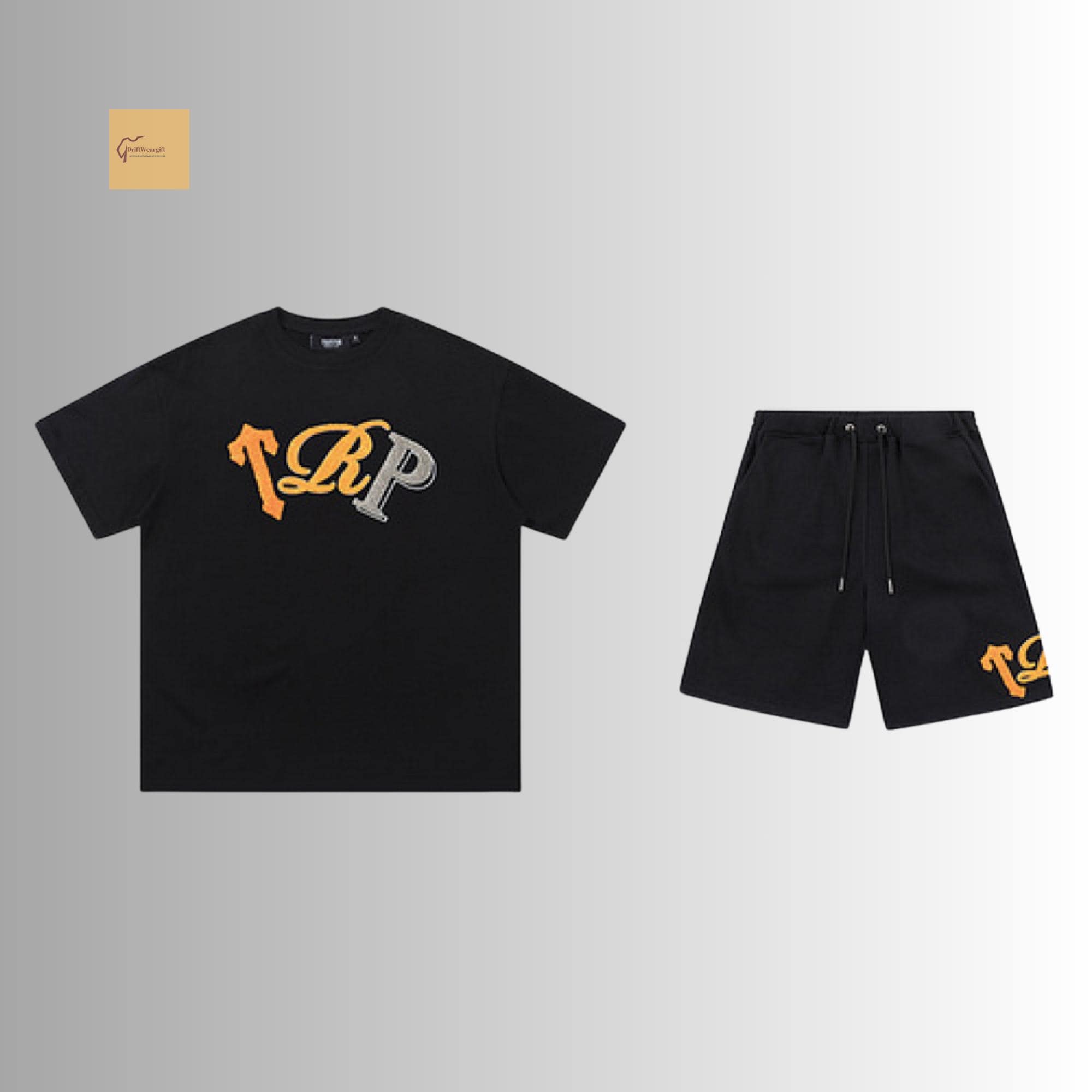 TRAPSTAR ロゴ Tシャツ＆ショートパンツ セット