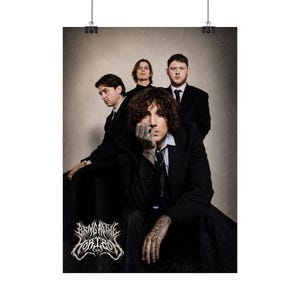 Bring me the Horizon - Klassiskt sällsynt porträtt - Musik | Målning Konst Fotografi, Porträtt Väggkonst