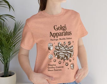 Unique Biology Gift Golgi Apparatus TShirt  For Science Lovers  EducatorsScience T Shirts for Biologists    Perfect Biology Gift
