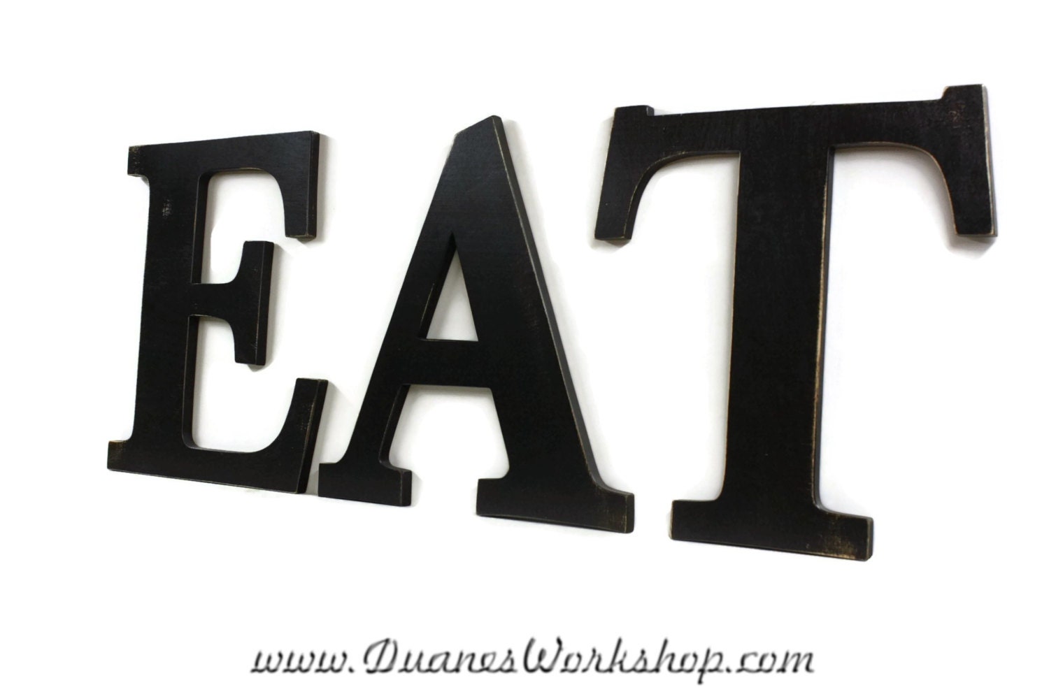 EAT Sign Wall Hanging Wooden Eat Sign Kitchen Sign Wooden Etsy