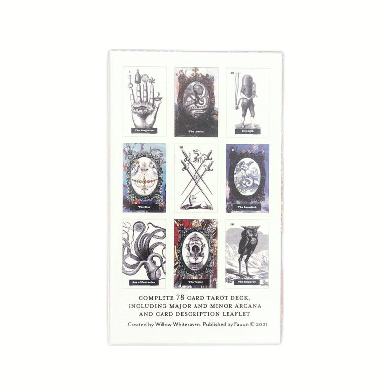 Seawitch Tarot Deck Ocean Inspired Divination Cards Mystical Sea Witch ...