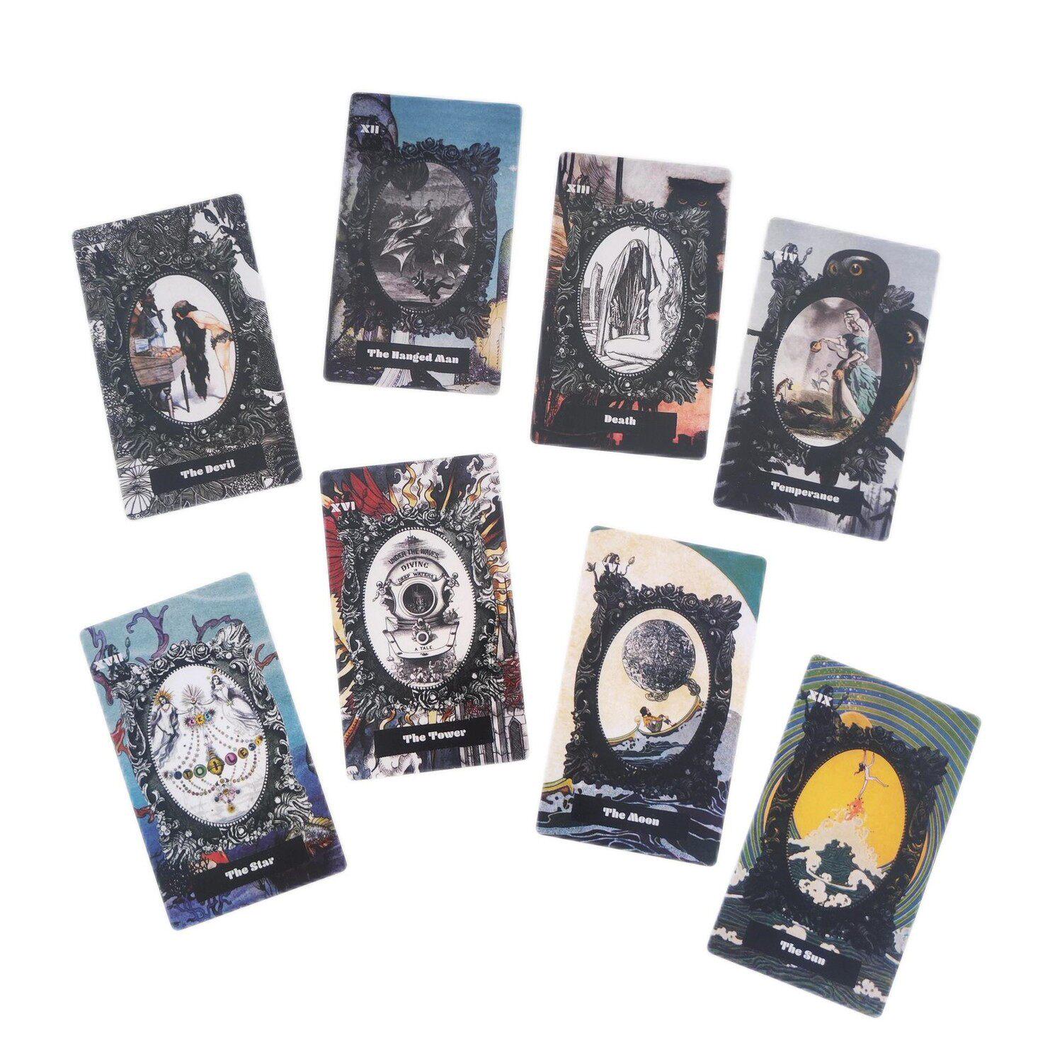 Seawitch Tarot Deck Ocean Inspired Divination Cards Mystical Sea Witch ...