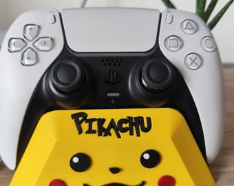 Pikachu PS5 Controller Stand – Custom 3D Printed Base
