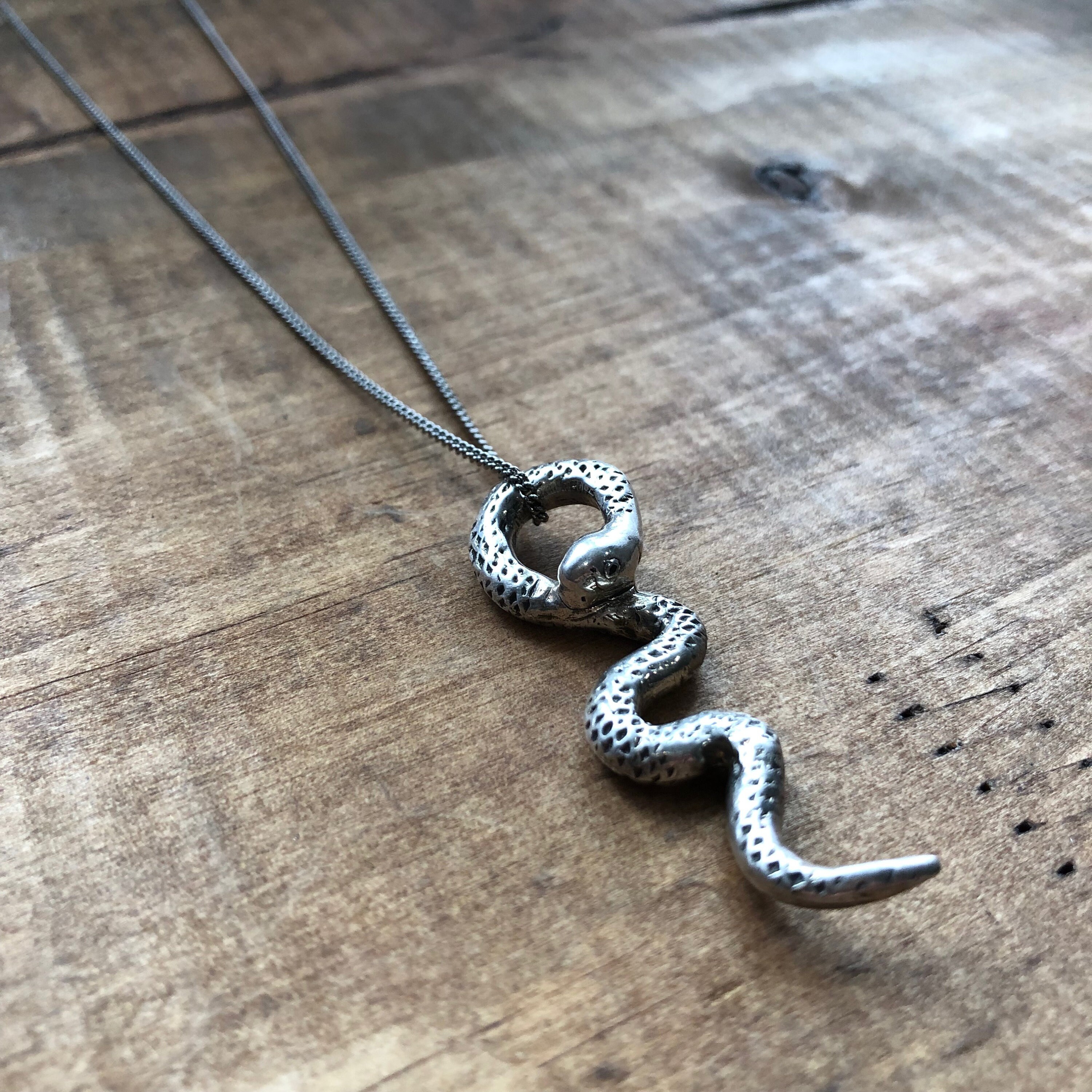 Serpentine Necklace Etsy