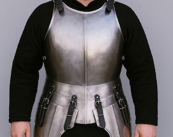 Medieval Steel Cuirass Armor | SCA LARP Fantasy Knight Body Armor | Medieval Warrior Chest Plate for Cosplay & Reenactment