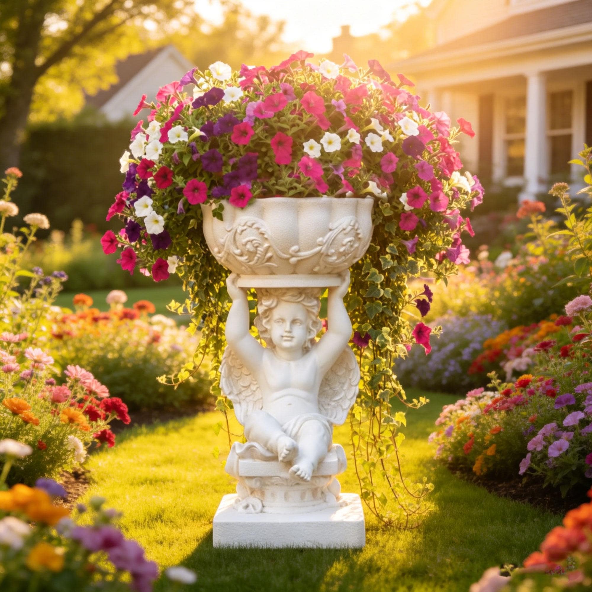 Angel Pot Planter - Etsy