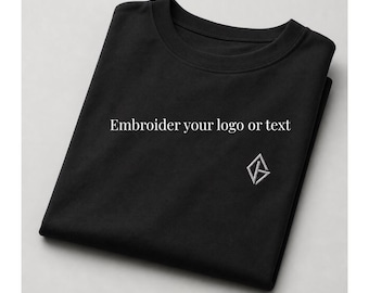 Camiseta bordada personalizada