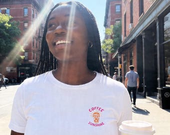 Coffee Sunshine T-shirt | Graphic Tee