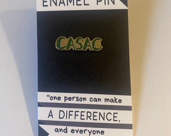 CASAC  Enamel pin