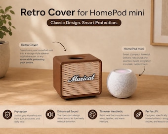 Funda retro para HomePod Mini / PLA impresa en 3D