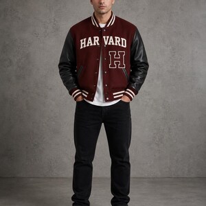 Harvard varsity jacket - Etsy 日本