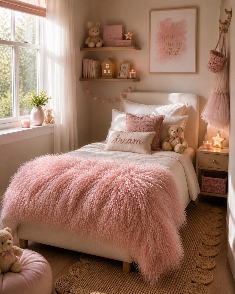 Luxury Mongolian Lamb Fur Bed Runner
Chemin de lit de luxe en fourrure d’agneau mongol
Runner da letto di lusso in pelliccia di agnello mongolo
Camino de cama de lujo de piel de cordero mongol
Luxuriöser Bettläufer aus mongolischem Lammfell