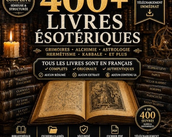 Bibliothèque Ésotérique PDF | 400+ Livres Rares | Grimoires, Alchimie, Astrologie, Hermétisme, Kabbale | Téléchargement