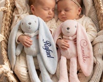 Peluche di 40 cm personalizzabile con il nome del bambino.