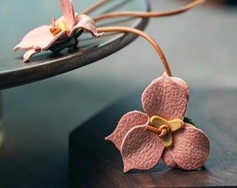 Orchidee Blume Taschenanhänger Messer Mould, Floral Lederstanze, Lederwerkzeug